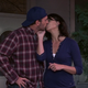 Above screenshot: Gilmore Girls. Below photo: Warner Bros./Delivered by Online USA/Getty Images